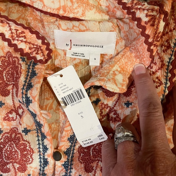 NWT Anthropologie Claudia Embroidered Tuni… - Picture 5 of 6